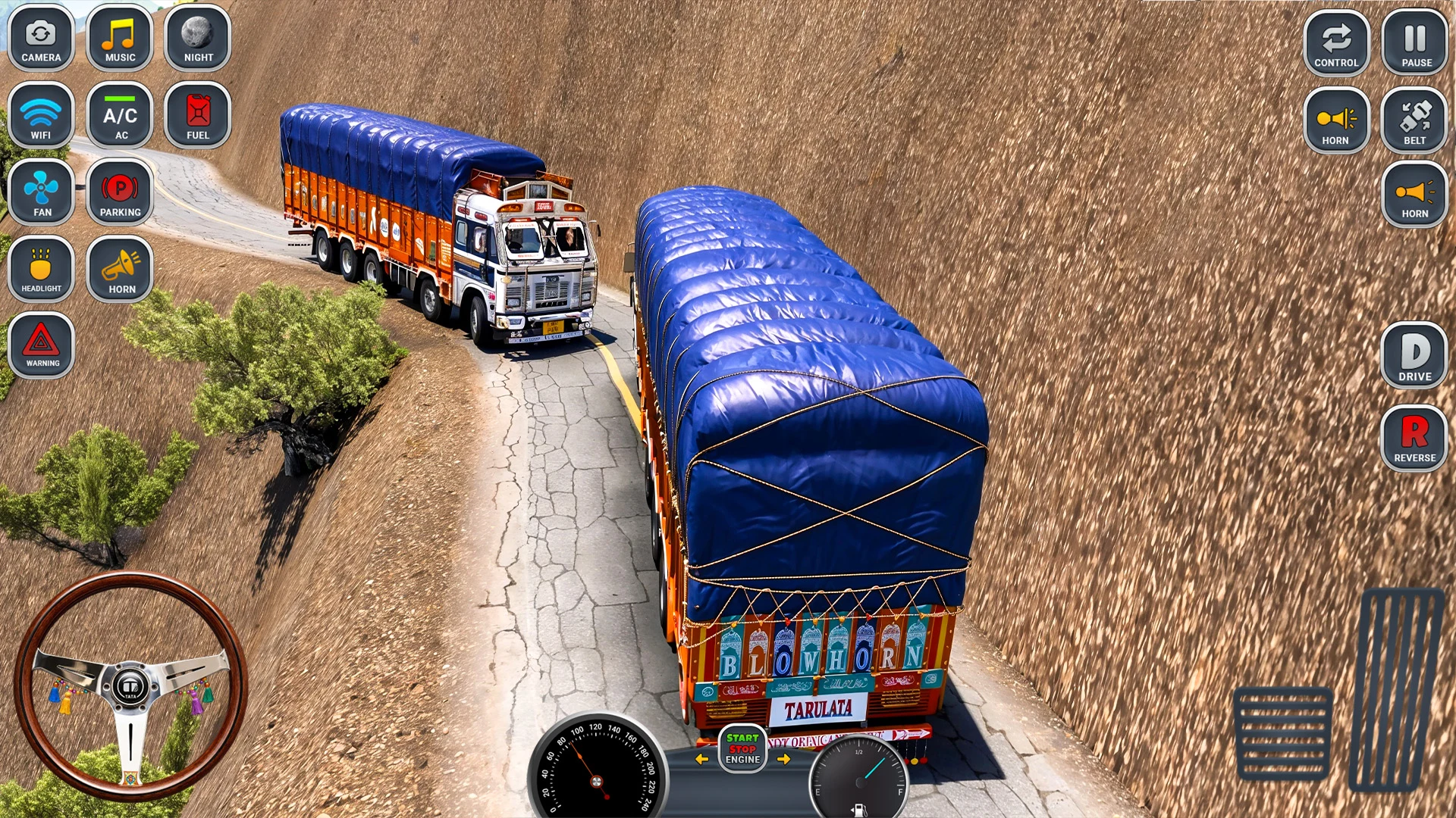 Indian Truck Offroad Cargo 3D screenshot