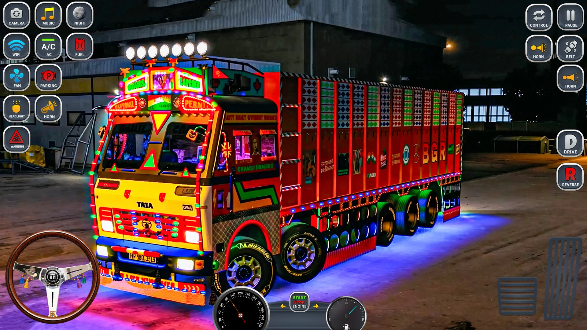 Indian Truck Offroad Cargo 3D screenshot